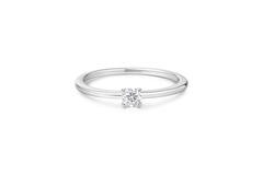  Sunny Sparkler - Rings with zirconia - Silver / Rhodium plated - Zirconia
